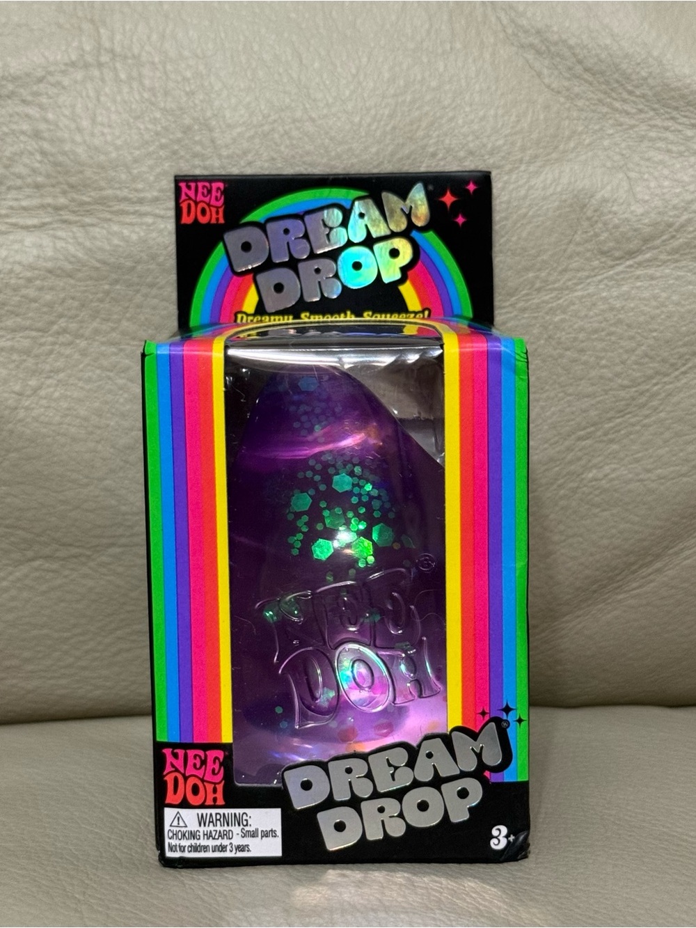 NEW Purple NeeDoh Dream Drop Dreamy Smooth Squeeze Authentic Squishy Viral